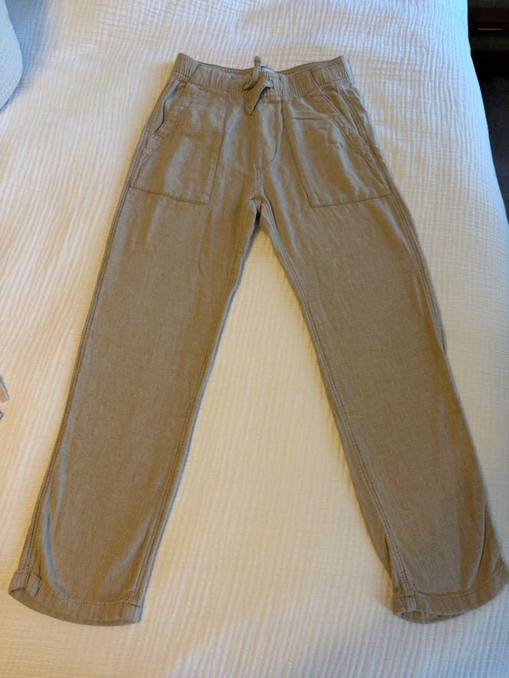Abercrombie boys Casual Drawstring Pants - Tan
